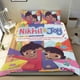 thumbnail image 1 of Nikhil y Jay Conjunto de sábanas temático, trío de piezas, cómodo y amigable con la piel, diseño único, regalo de decoración para el hogar para familiares, amigos y fans,140cm *210cm, 1 of 6