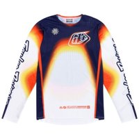 Polera Troy Lee Se Pro Array White/Navy