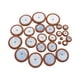 thumbnail image 4 of Reemplazos De Almohadillas De Cuero Para Saxofón Alto, 25 Uds., Accesorios Para Saxofón, 4 of 5
