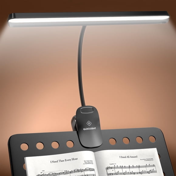 Soporte de música Glocusent, 81 LED, superbrillante, recargable