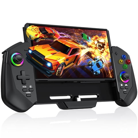 Controlador Aaronmei Para Switch Oled Negro