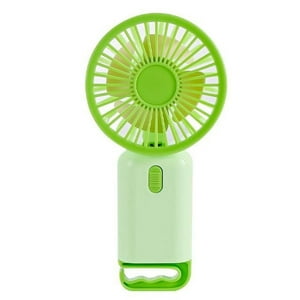 Click Ventas - Ventilador Portátil Recargable Con Diseño Multifuncional Verde