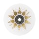 thumbnail image 1 of Rueda De Patín De Ruedas En Línea Para Interiores Y Exteriores Para Scooters, Práctica De Ruedas De Equipaje, Color Blanco áureo, 1 of 5