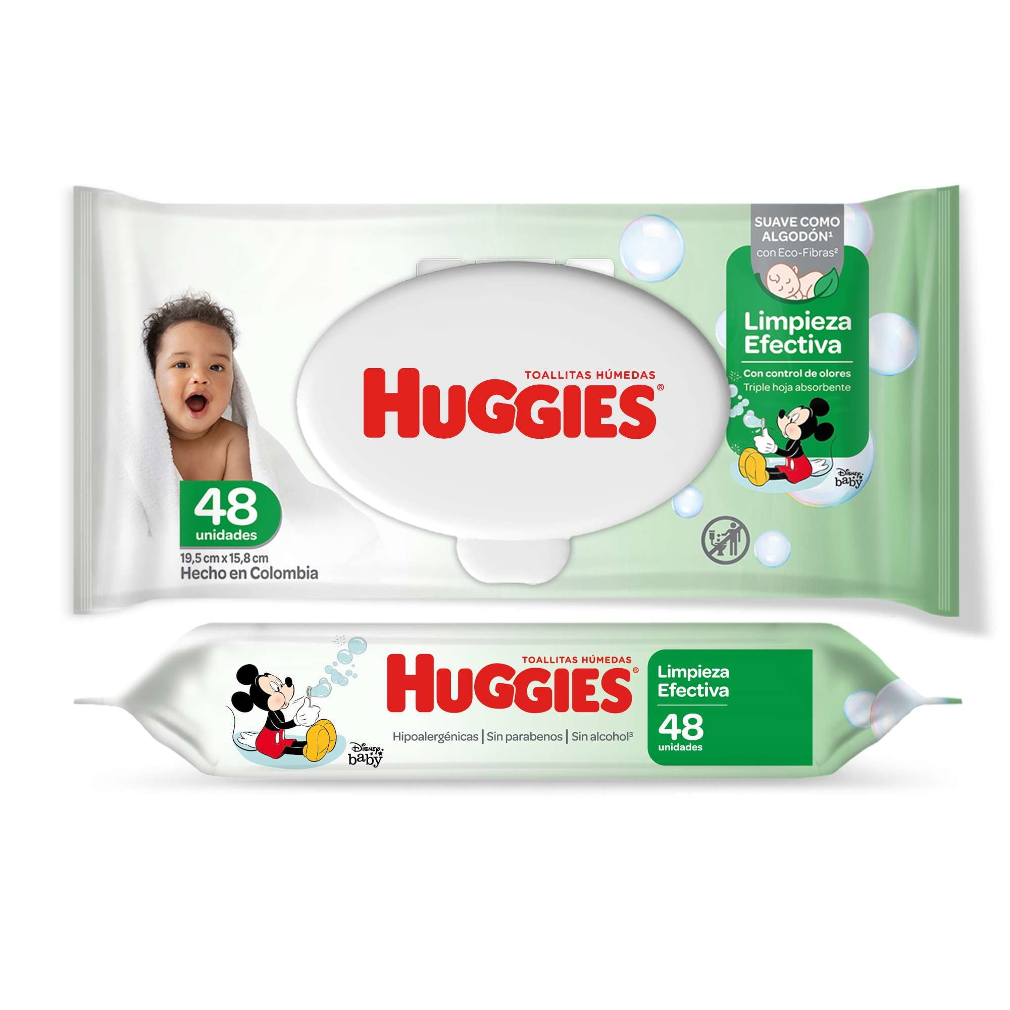 Huggies - Toallitas Humedas Con Tapa 48Un