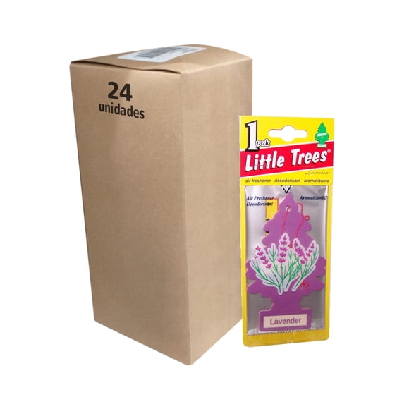 Pack 24 Pinos Aromáticos Aroma Lavanda