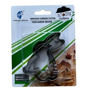 Genérico - Cortador Galletas Conejito 3 Pcs Blanco