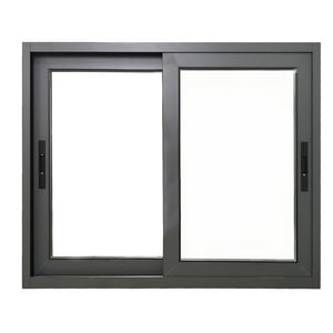 Windoor - Ventana Termopanel Aluminio Rpt Premium 73S 121X100Cm Vidrio De Seguridad Templado- Gris