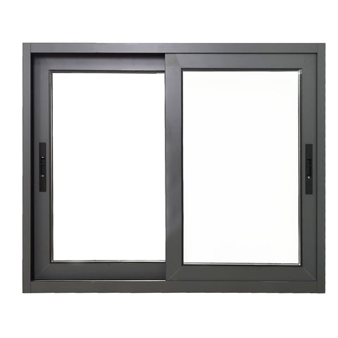 Windoor - Ventana Termopanel Aluminio Rpt Premium 73S 121X100Cm Vidrio De Seguridad Templado- Gris