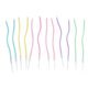 thumbnail image 4 of Velas espiral pastel de 12 piezas - Hampton Distribution, 4 of 5