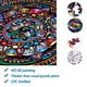 thumbnail image 3 of Puzzle Bgraamiens Mandala Petals, 1000 piezas, para adultos y niños, 3 of 3