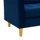 thumbnail image 3 of Sofa Retro 1c Felpa 01 Azul Marino, 3 of 6