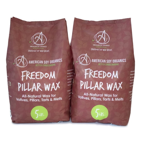 Perlas de cera de soja American Soy Organics Freedom, 4,5 kg