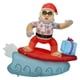 thumbnail image 5 of Adorno Navideño único De Papá Noel Surfista Inflable Para Fiestas En El Jardín, 5 of 5