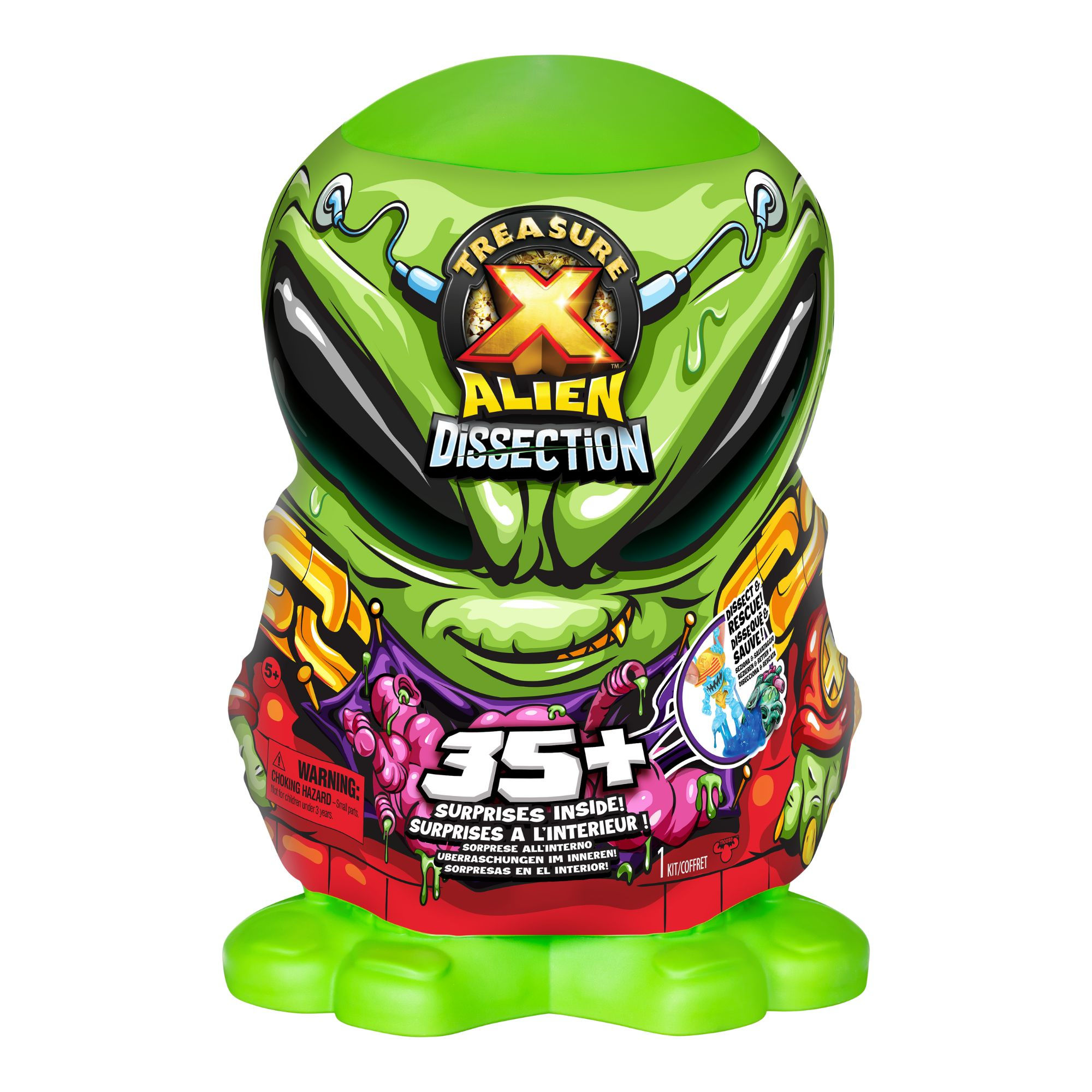 Figura Coleccionable Treasure X Mega Diseccion De Aliens