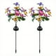 thumbnail image 1 of 2 Pack Solar Butterfly Lights - Add a Magical Touch to Your Garden with These LED Outdoor Landscape Lights!, 1 of 2