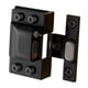 thumbnail image 2 of Bisagra Hidráulica Para Puerta De Gabinete De Vidrio Sin Marco, Accesorios De Alta Resistencia, Herrajes Negros, 2 of 5