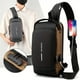 thumbnail image 2 of Bolso Bandolera Antirrobo Impermeable Hombre con Puerto USB, 2 of 3