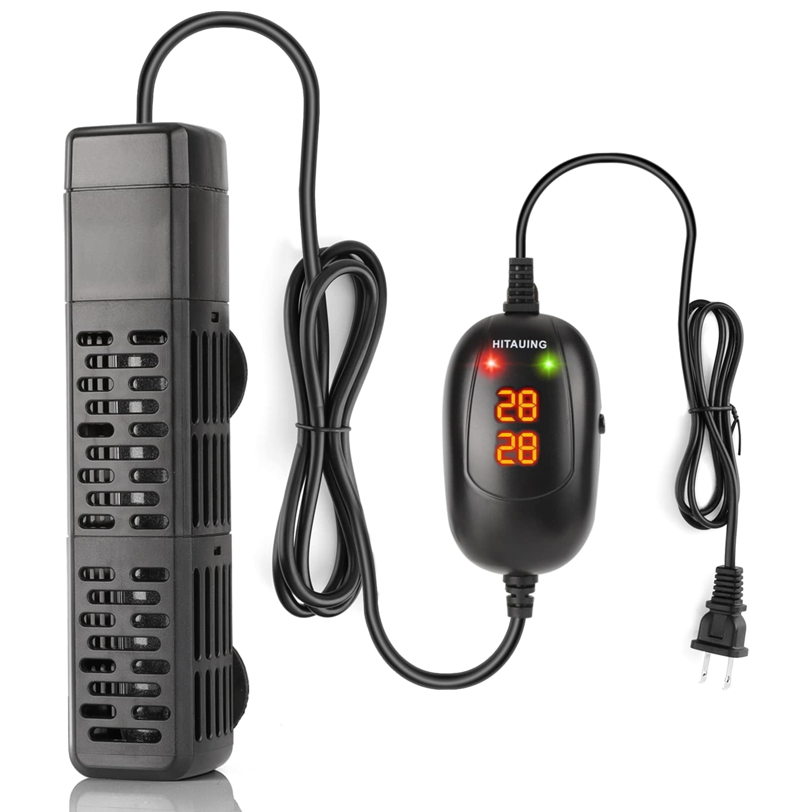 Calentador de acuario HiTauing sumergible de 100 W con protección contra sobretemperatura