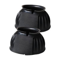 Ioensy - 2X Botas De Campana Para Caballos Protector De Pezuñas Para Equinos Cómodo L 8.6Cmx8.9Cm