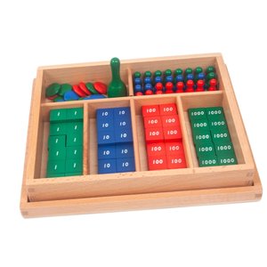Bothyi - Juego De Sellos Montessori, Herramienta De Aprendizaje Temprano Para Bebés, Niños Y Niñas, Conteo Clásico