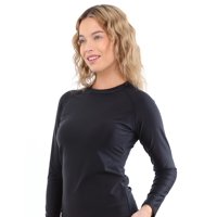 Samia - Polera Mujer Protección Uv Negro S