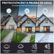 thumbnail image 4 of 3000W Lampara Solar Exterior Potente, Farola Solar Grande, Potente Luces con Control Remoto y Sensor de Movimiento,3 Modos Luz de Calle pared para Jardín,Patio., 4 of 8