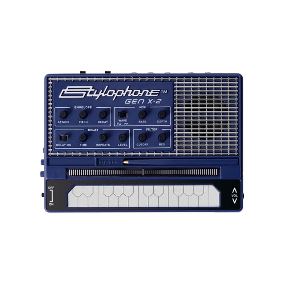 Sintetizador Stylophone GENX-2 portátil con altavoz y CV/Gate