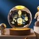 thumbnail image 2 of Lampara De Luz Led 3d Bola de Cristal Astronauta Planetas, 2 of 5