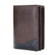 thumbnail image 1 of Cartera de PU para hombre, tarjetero de piel lisa, billetera delgada minimalista para hombre., 1 of 5