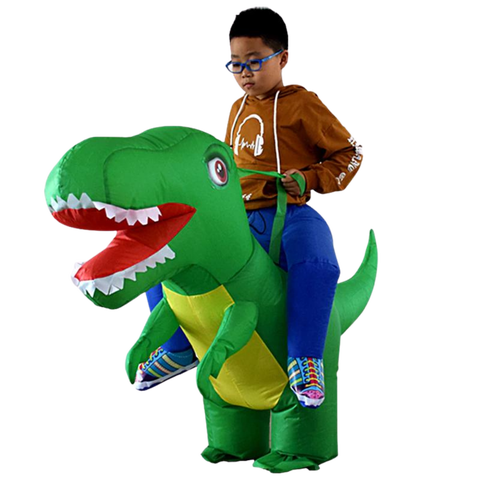 Genérica - Disfraz Para Niños De Dinosaurio Inflable