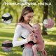 thumbnail image 5 of Portabebés BethBear 7‑20 kg Ergonómico Ajustable Rosa, 5 of 7