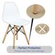 thumbnail image 3 of 90 piezas de almohadillas de fieltro para muebles redondas de 3/4" protector de piso para patas de sillas, 3 of 7