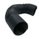 thumbnail image 1 of Manguera Flexible para Entrada de Aire de Coche, Rendimiento Estable, Tubo de Expansión Flexible Negro, Diámetro de 50mm, 1 of 3