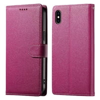 Foxdock - Funda Para Iphone Xs Max– Cuero Premium, 3 Ranuras Para Tarjetas, Protección Contra Impactos
