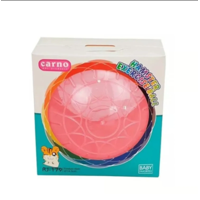 Genérico - Bola Para Hamster Plastica 14,5 Cm Rosa