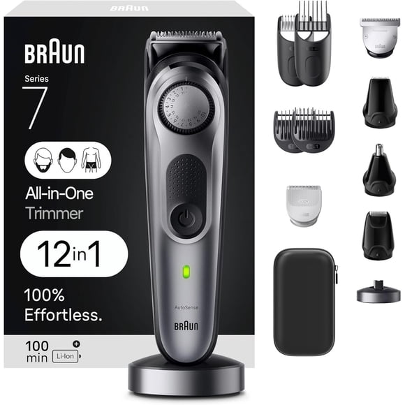 Cortadora Braun Series 7 7440 12 en 1 Recargable Li-Ion