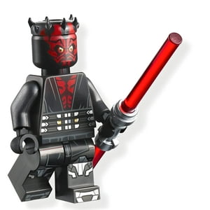 Minifigura Lego Star Wars Darth Maul Con Sable Láser De Doble Cara