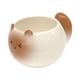 thumbnail image 2 of Taza De Café De Cerámica Con Asa, Taza De Leche Bonita Para Cenar En Casa, Niñas, Marrón, 2 of 5