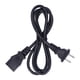 thumbnail image 1 of Cable de alimentación de 1,2 metros con enchufe estadounidense, cable de repuesto para accesorios de electrodomésticos, 250 V, 10 A, 1 of 8