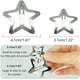 thumbnail image 2 of 30 pinzas para el pelo con forma de estrella de 1,61 pulgadas, pasadores antideslizantes para el pelo, accesorios para niñas y mujeres, estilo años 2000, pinzas de metal plateadas Y2K., 2 of 6
