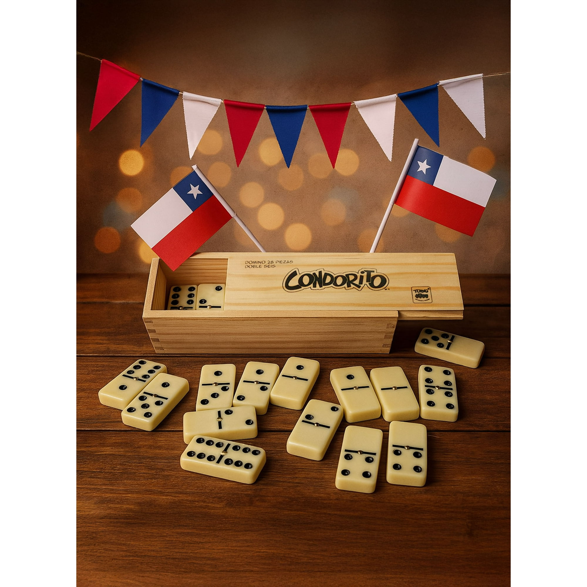 Toyng - Juego De Mesa Dominó - Condorito