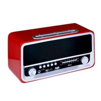 Irt - Radio Parlante Bluetooth Aux Usb Fm Am Sw Vintage Retro6