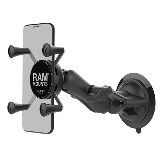 Soporte RAM para teléfono, ventosa X-Grip Twist-Lock