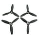thumbnail image 2 of 4 Piezas Propulsoras Rotores Props Blades Piezas Para Parrot Bebop 2 Drone Black, 2 of 5