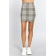 thumbnail image 1 of Minifalda de Jersey de Jacquard a Cuadros, 1 of 5