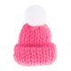 thumbnail image 2 of 1/12 Escala Casa De Mu?ecas Escena En Miniatura Beanie Hat Skate Cap Decoración Rosa, 2 of 3