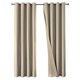 thumbnail image 2 of Cortina Blackout 100% 1 Paño 140x230cm Textura Lino beige, 2 of 9