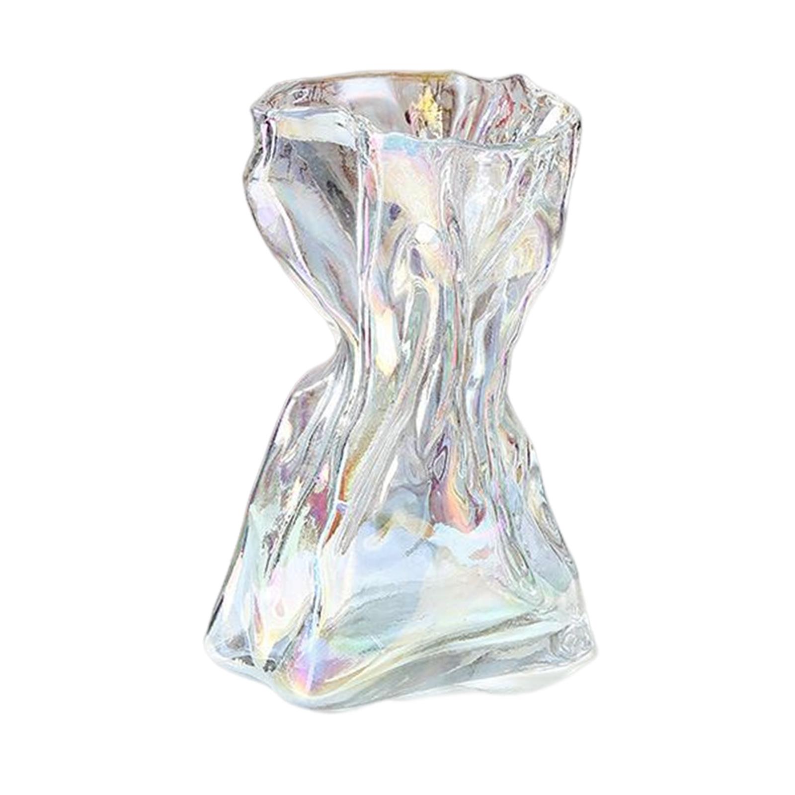 Bothyi - Florero De Vidrio Moderno Contenedor De Plantas Arreglo Floral Planta Maceta Colorido L