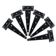 thumbnail image 1 of Heavy Duty T Hinge Tee T Strap Shed Gate Barn Fence Door Hinge Forged Resistente al óxido Todo el tamaño Negro (6 piezas, 8 pulgadas), 1 of 3