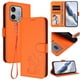 thumbnail image 2 of Funda de Gato tipo Libro para Honor 600 Lite, Naranja, 2 of 6